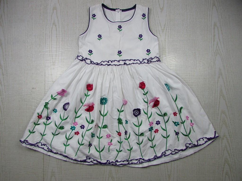 картинка Нарядное легкое платье хб от интернет-магазина детской и женской одежды секонд хенд, а также товаров для женщин и детей Odewashka.by