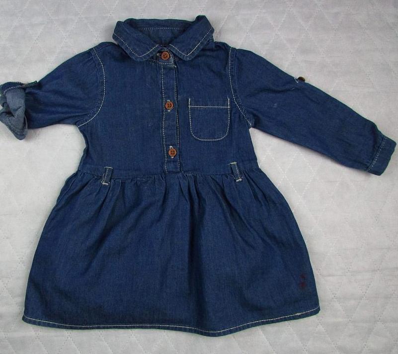 картинка Модное джинсовое платье от интернет-магазина детской и женской одежды секонд хенд, а также товаров для женщин и детей Odewashka.by